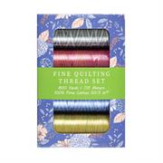 Fine Quilting Thread Pack, Classic Quarter, 100% Pima Cotton, 4 x 731m spools